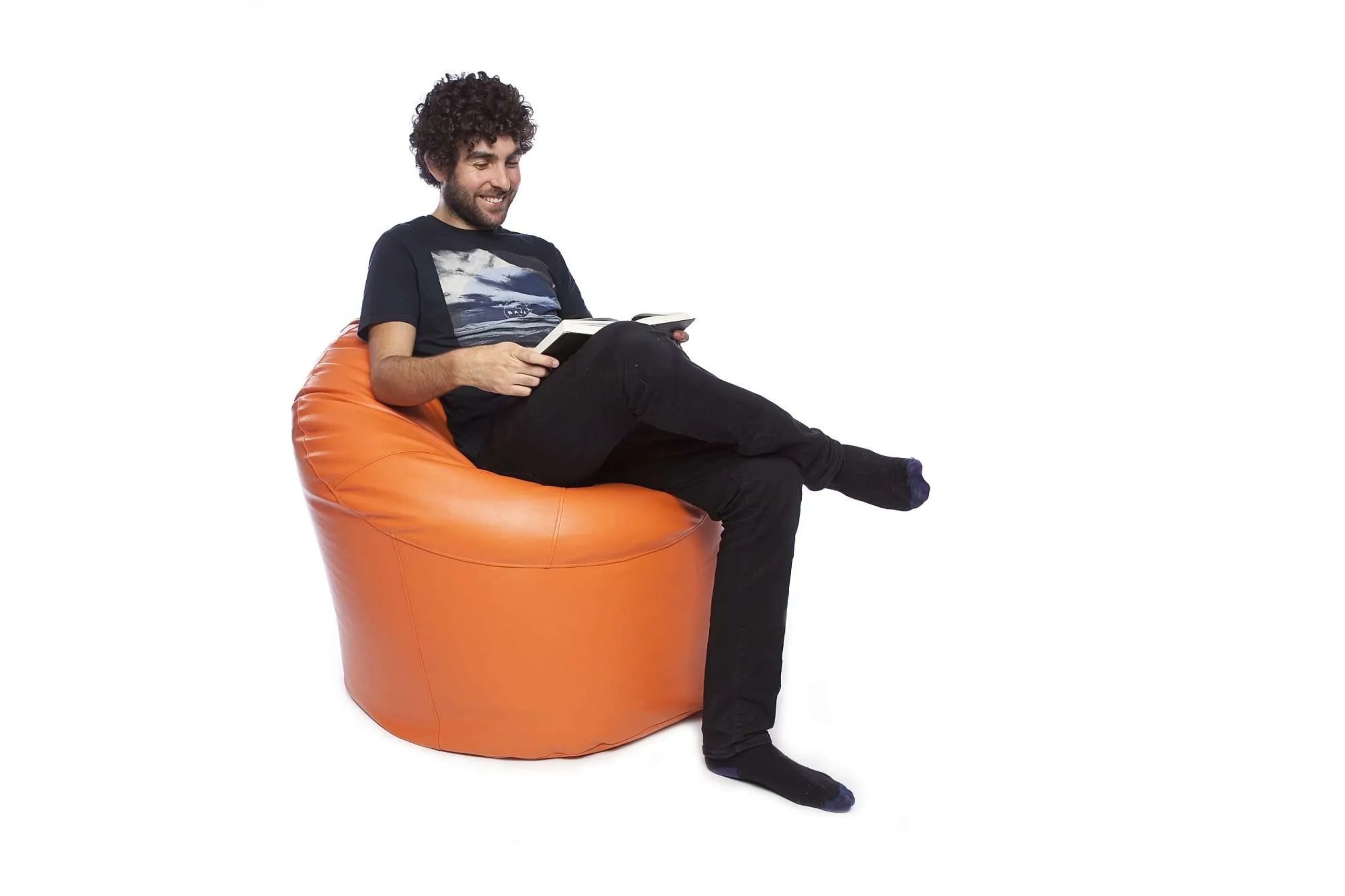 Teen/Adult Bean Chair - Faux Leather