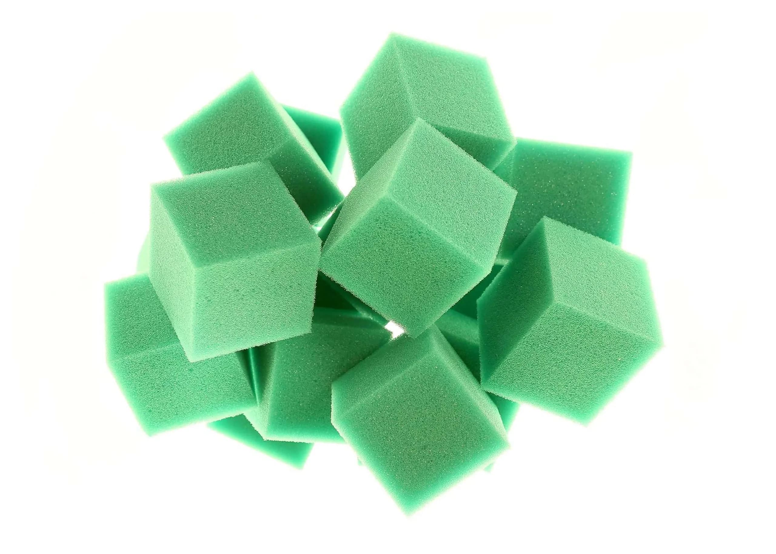Foam Pit Cube Green web