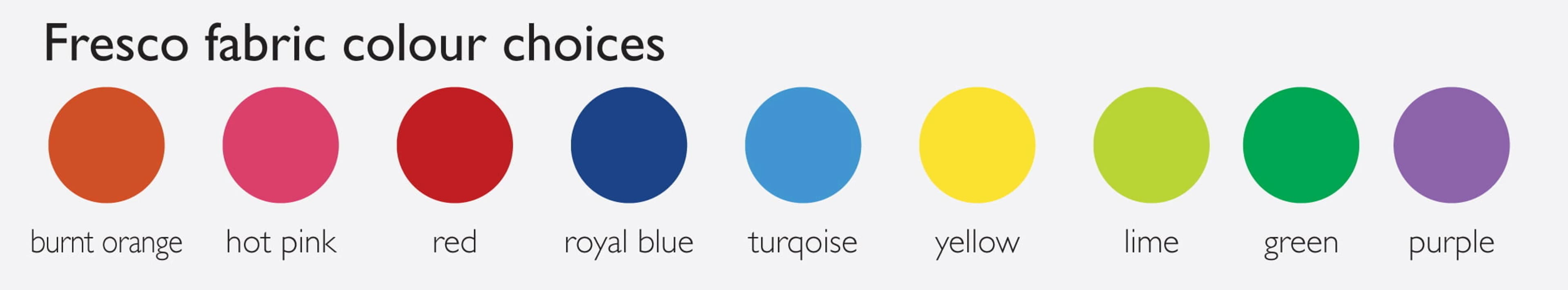Fresco colours