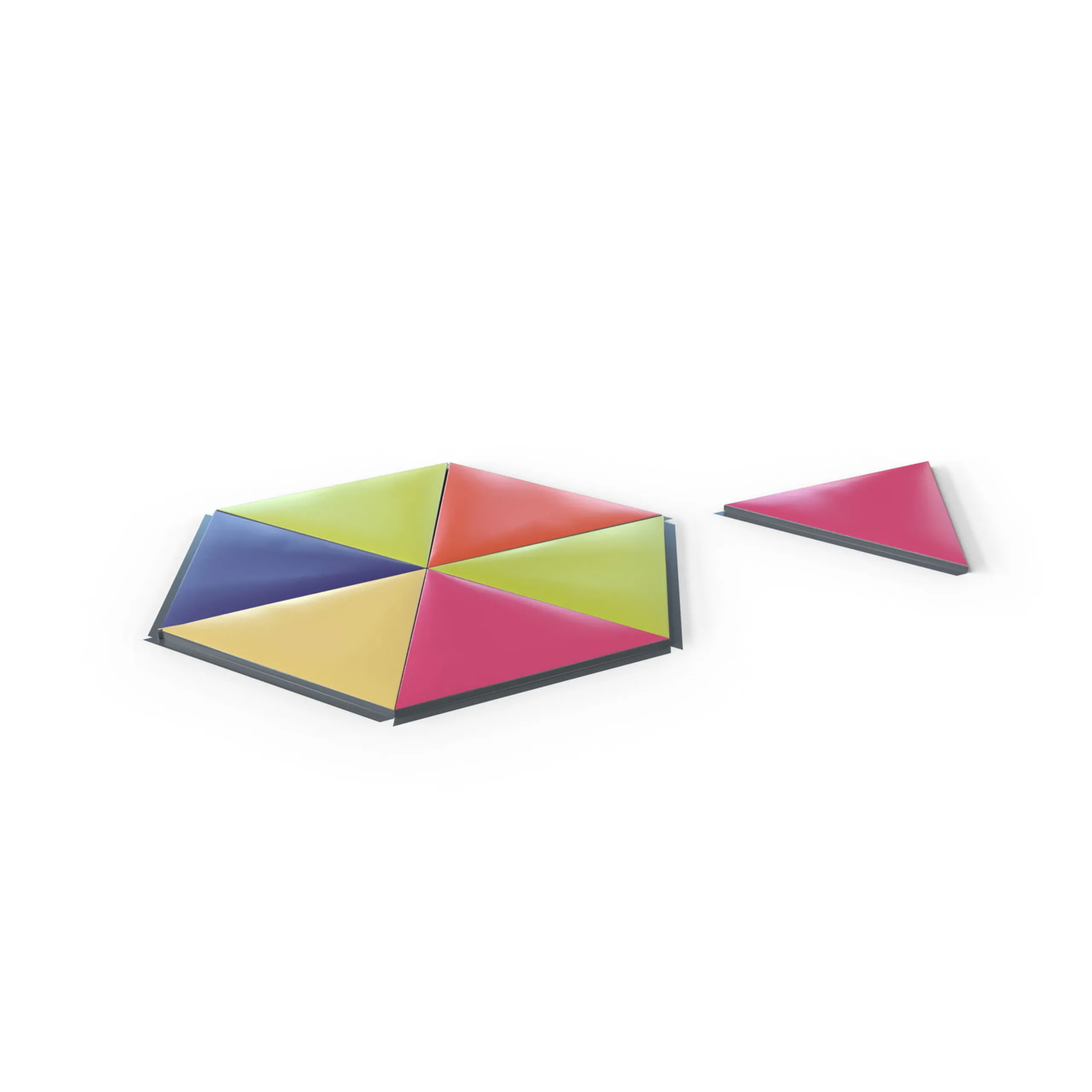 Triangle Mat – Set of 6