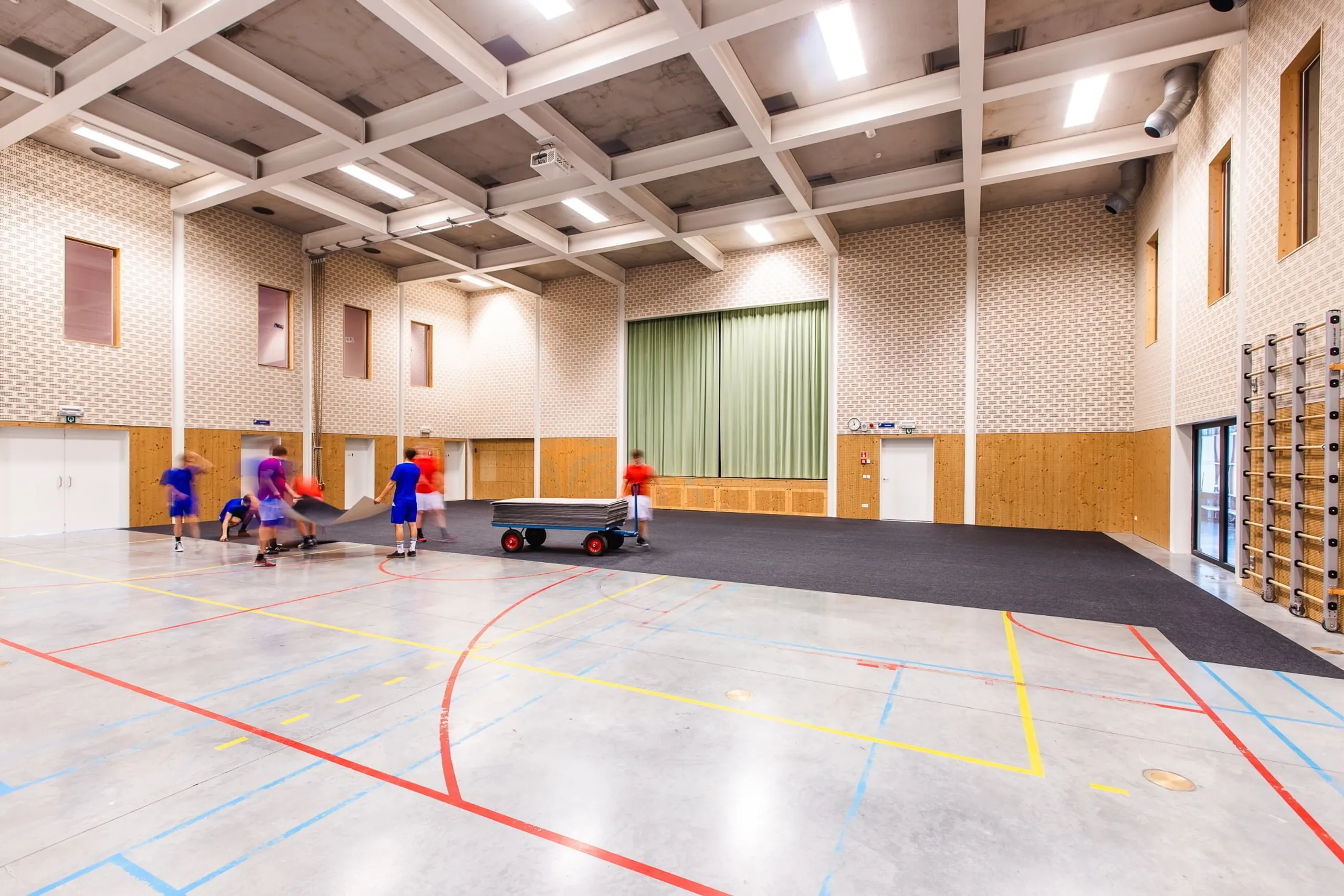Sports Hall Carpet Tiles