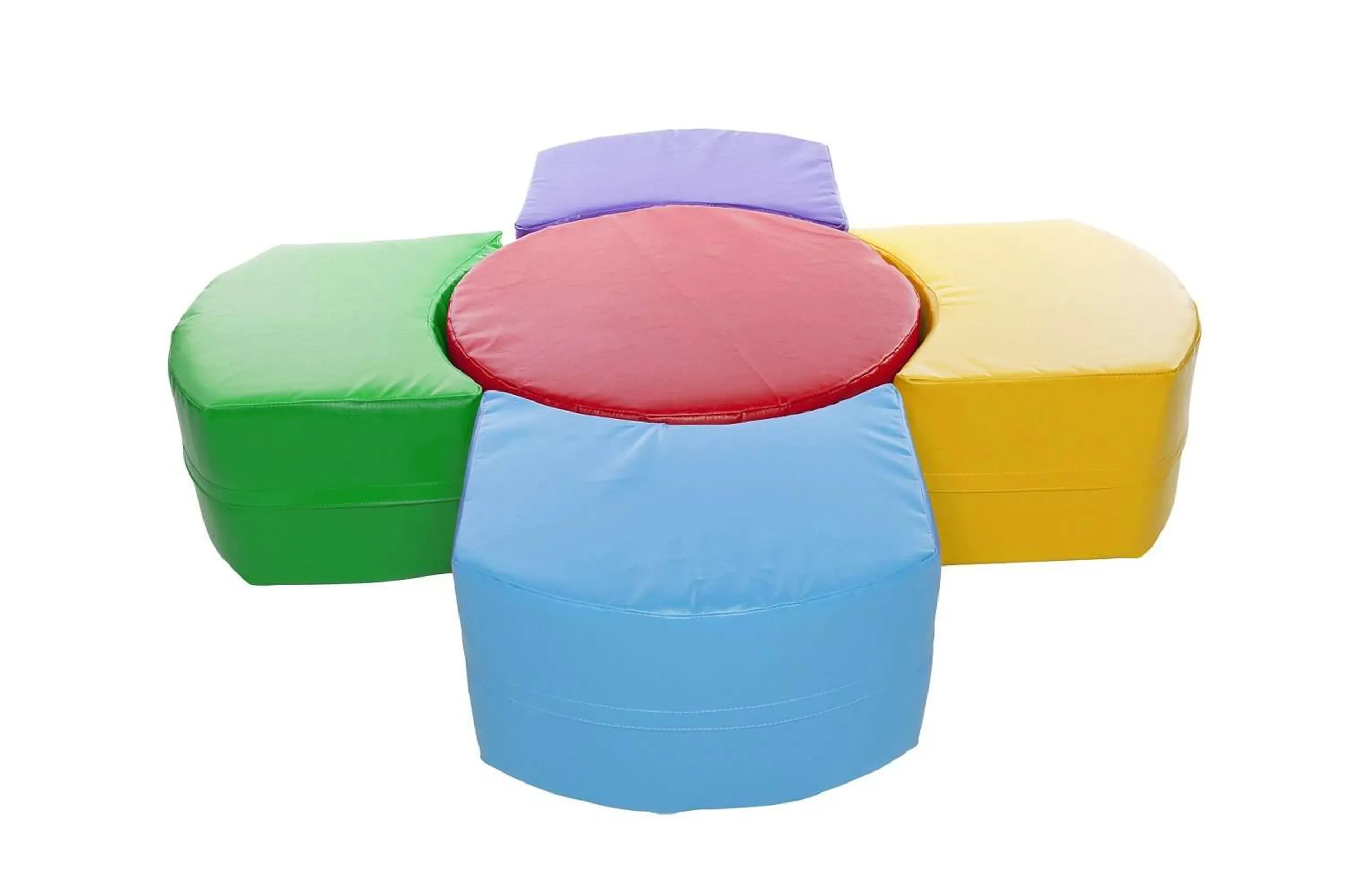 Modular Seating Pod Set - Faux Leather