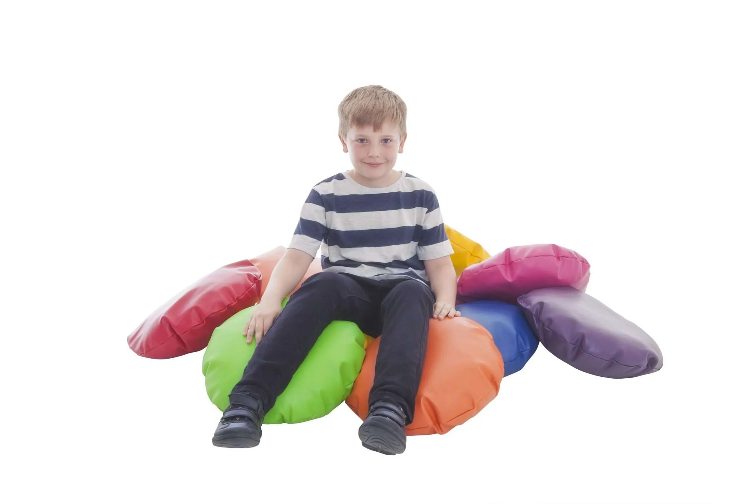 Child Scatter Cushions – Set of 10 Faux Leather