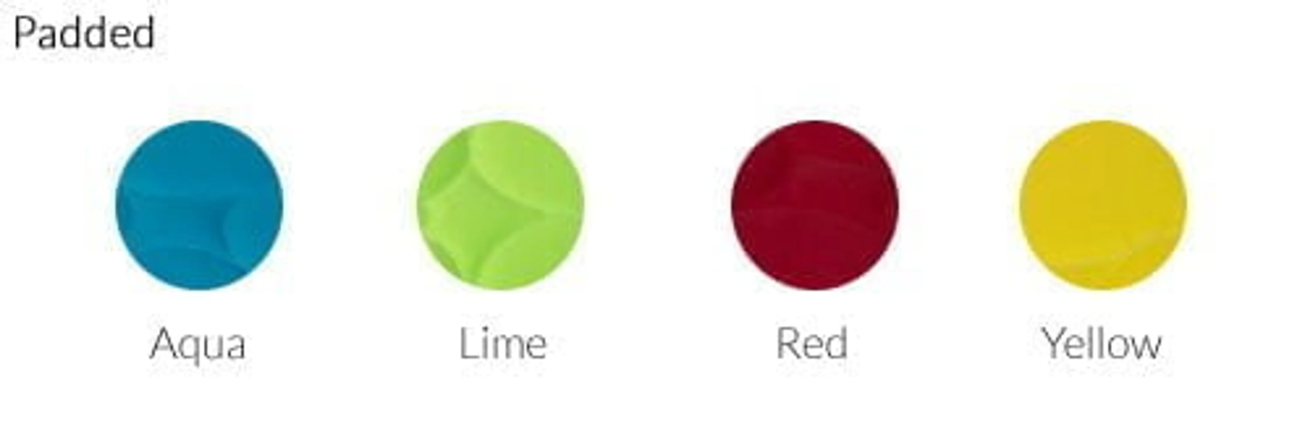 Padded Colour Choices