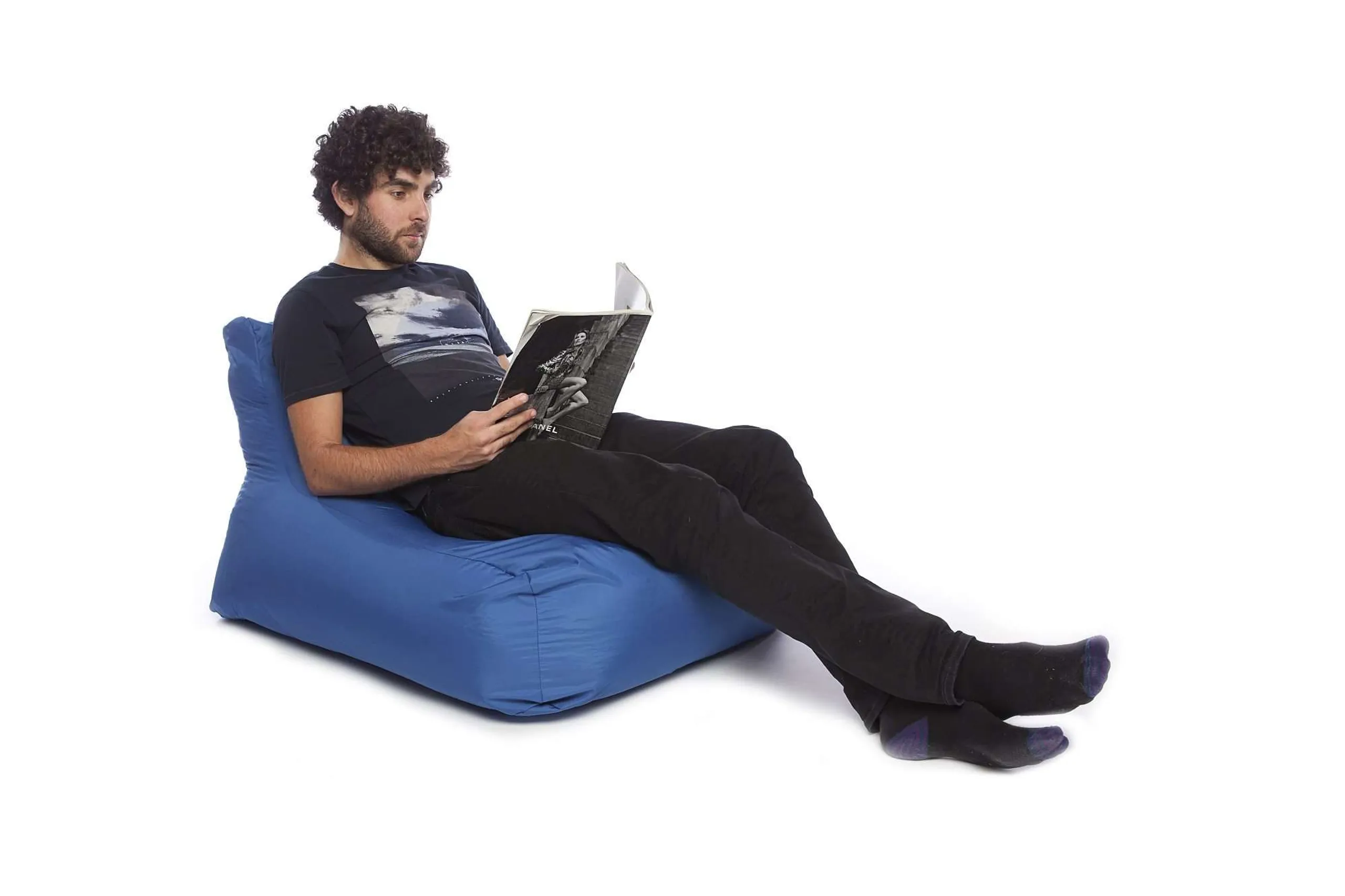 Teen/Adult Deluxe Bean Chair - Indoor/Outdoor Polyester