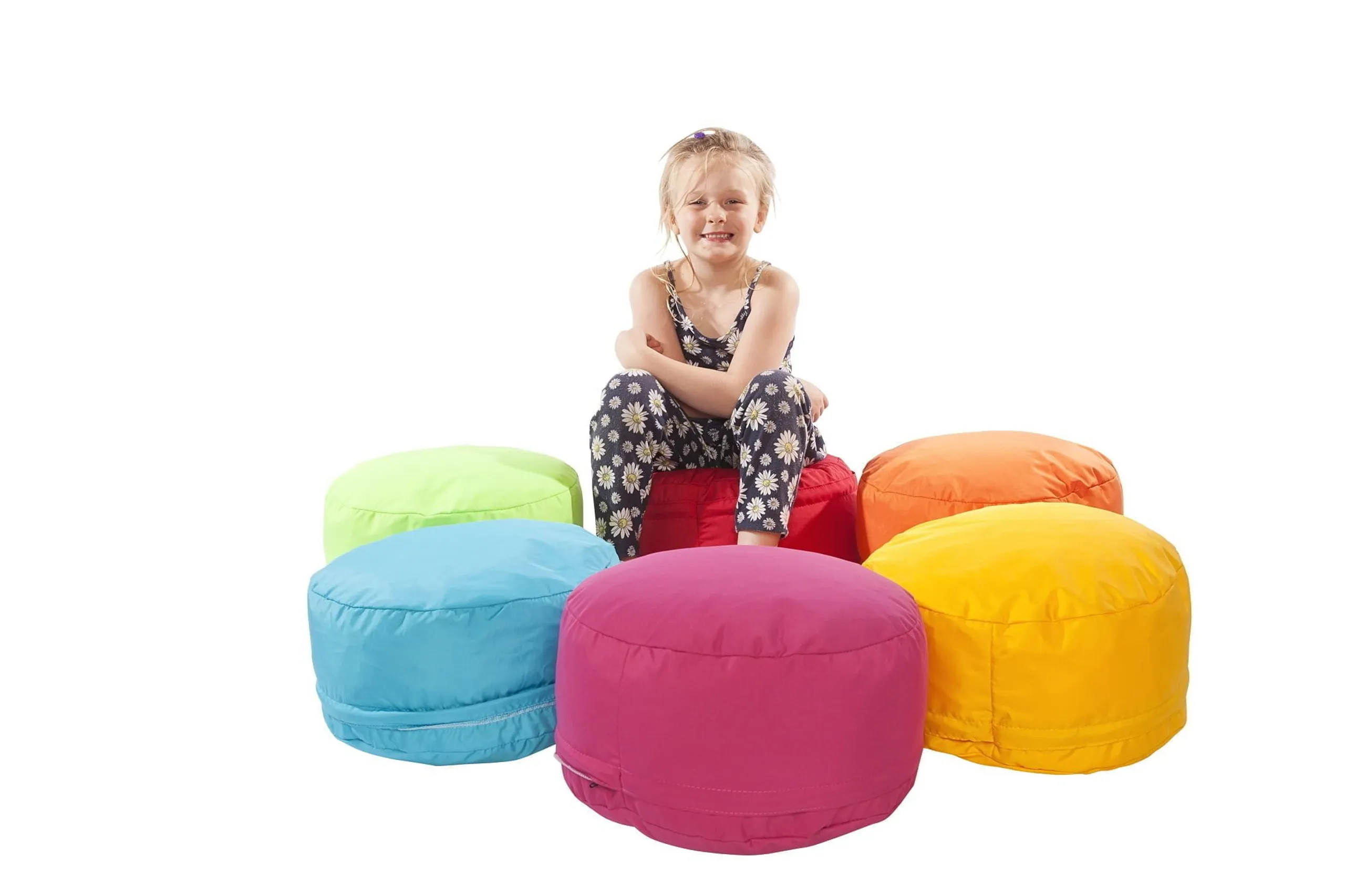 Round Bean Pod - Indoor/Outdoor Polyester