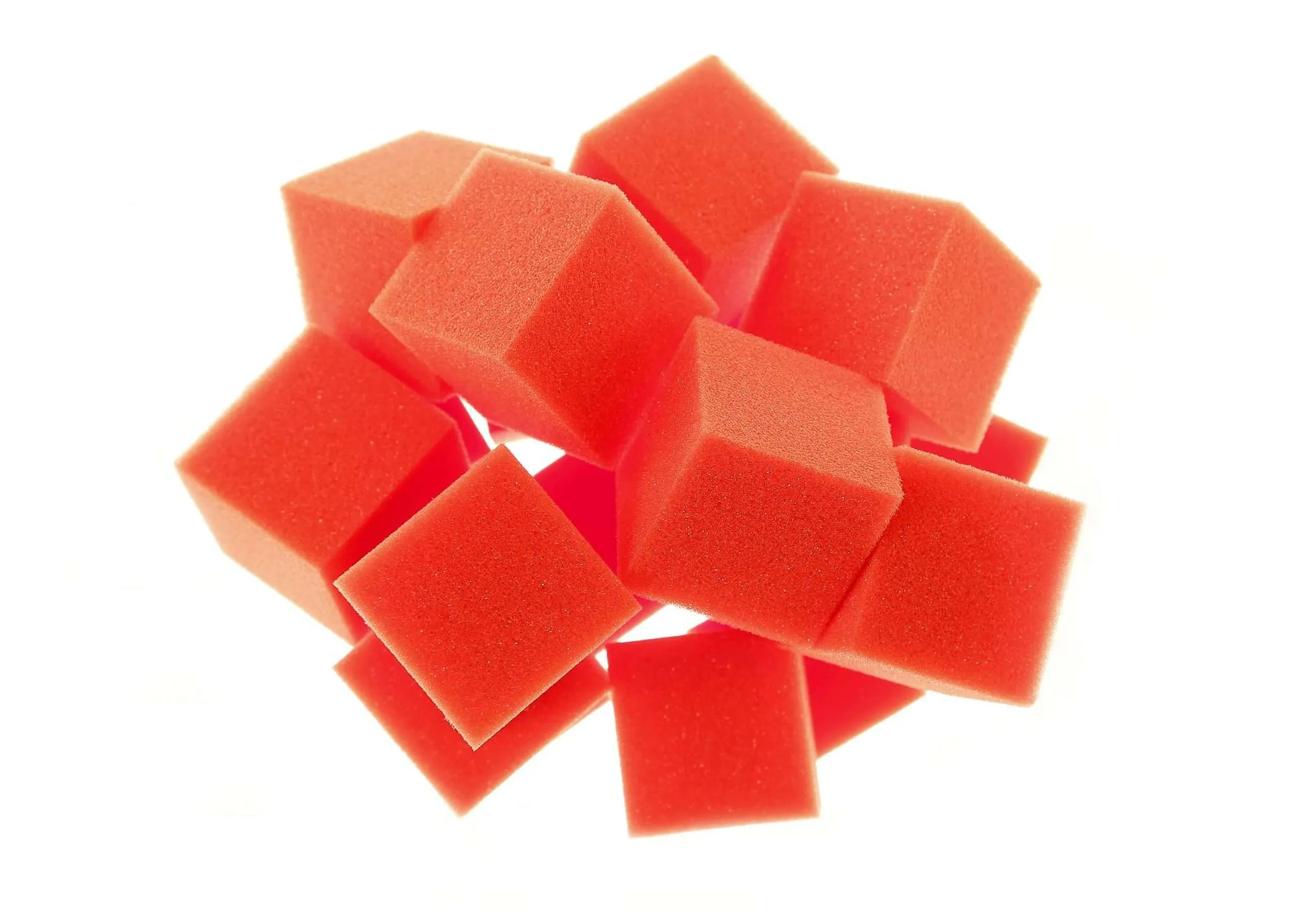 Foam Pit Cube Red web