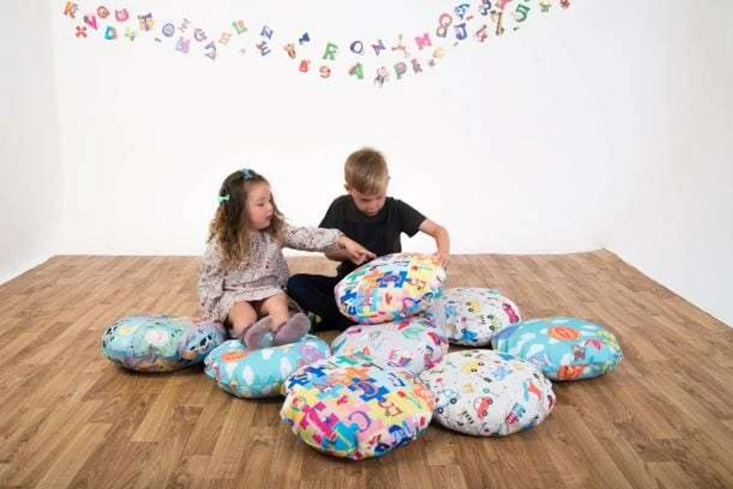 Child Scatter Cushions – Set of 10 Educational