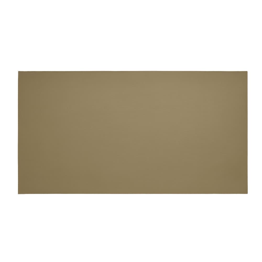 Rectangular tan tatami-finish gym mat on a white background.